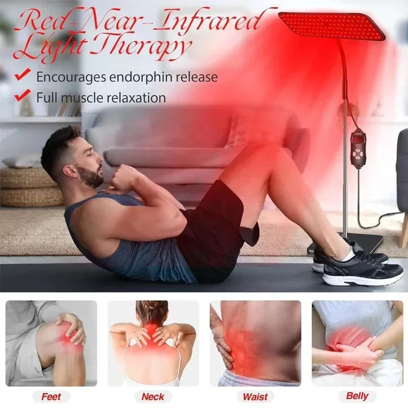 Full Body Red Light Therapy Floor Lamp