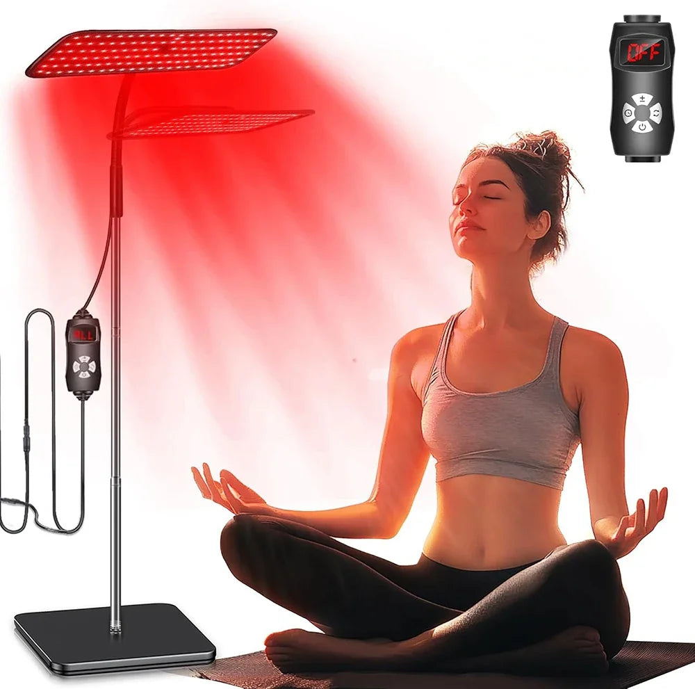 Full Body Red Light Therapy Floor Lamp