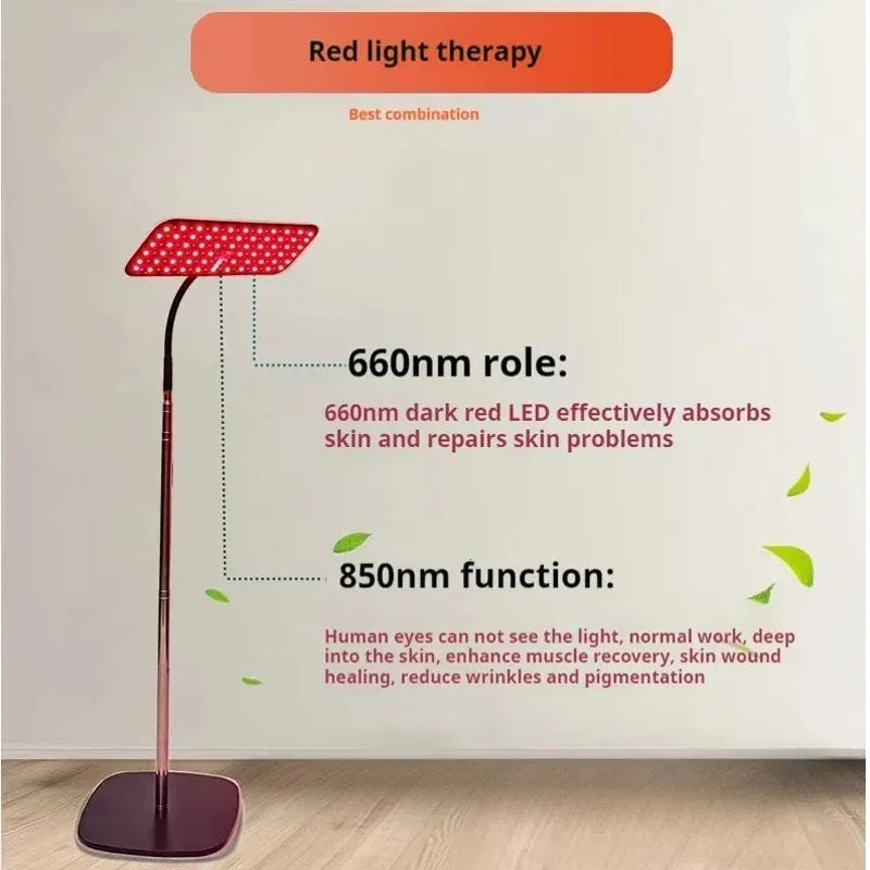 Full Body Red Light Therapy Floor Lamp
