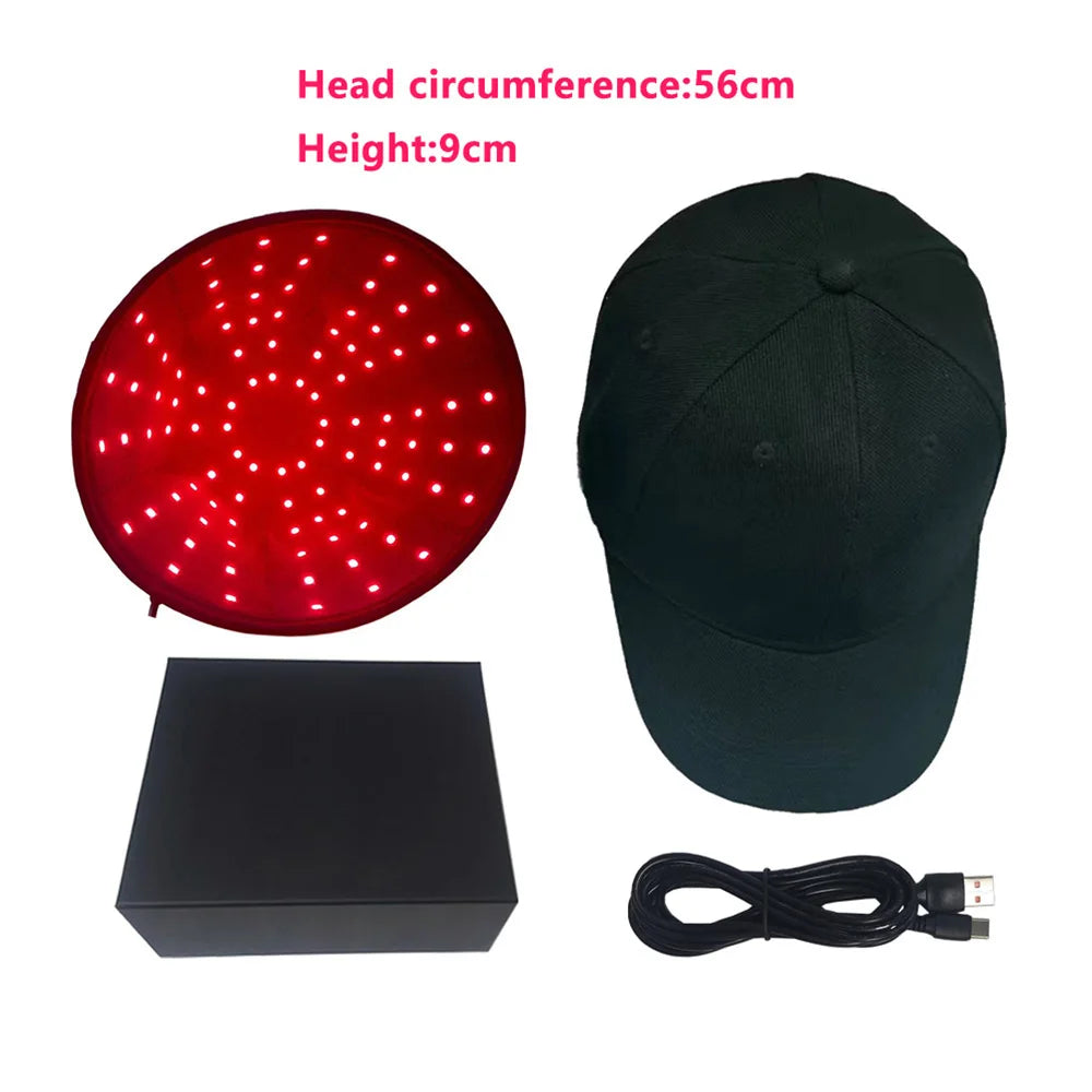 660nm & 850nm Red Light Therapy Hair Growth Cap