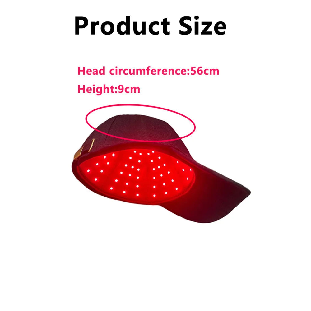 660nm & 850nm Red Light Therapy Hair Growth Cap